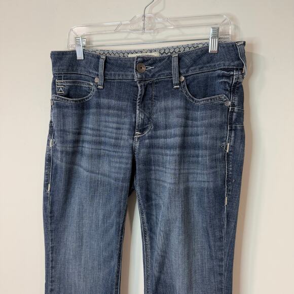 Ariat Women's Jeans R.E.A.L. Perfect Rise Madyson Straight Jean Blue 30 Short - Picture 2 of 9